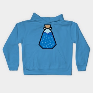 DIY Single Blue Potion or Poison for Tabletop Board Games (Style 4) Kids Hoodie